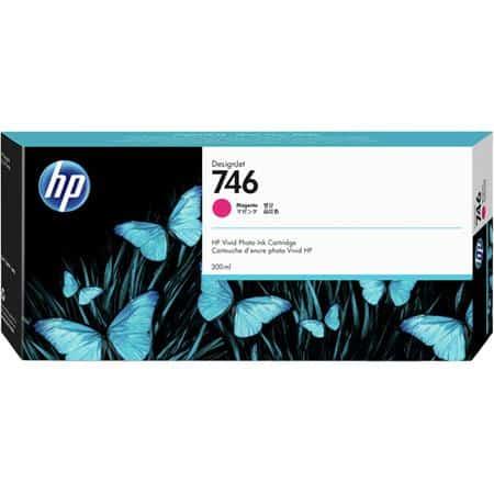 HP 746B 300-ml Magenta DesignJet Ink Cartridge (3WX37A)