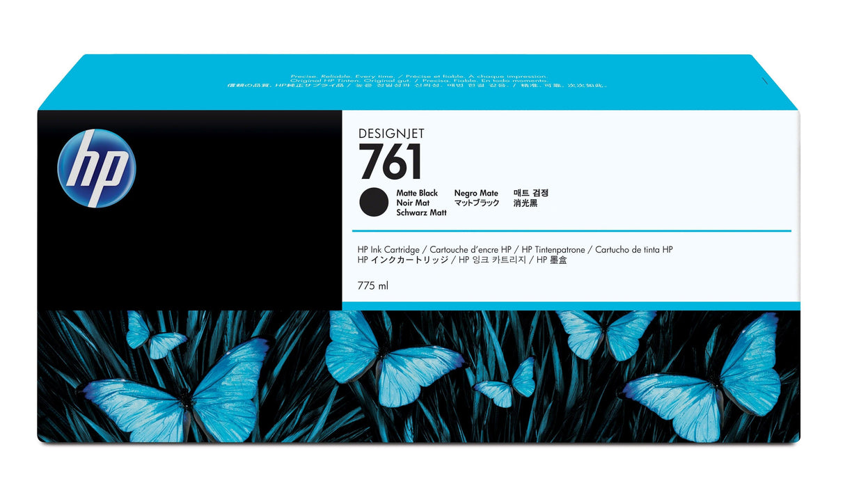 HP 761 775-ml Matte Black DesignJet Ink Cartridge (CM997A)