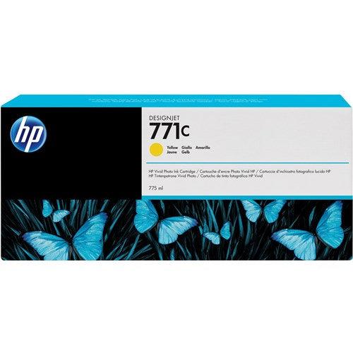 HP 771B Genuine Ink Cartridge - 775ml High Capacity - Yellow