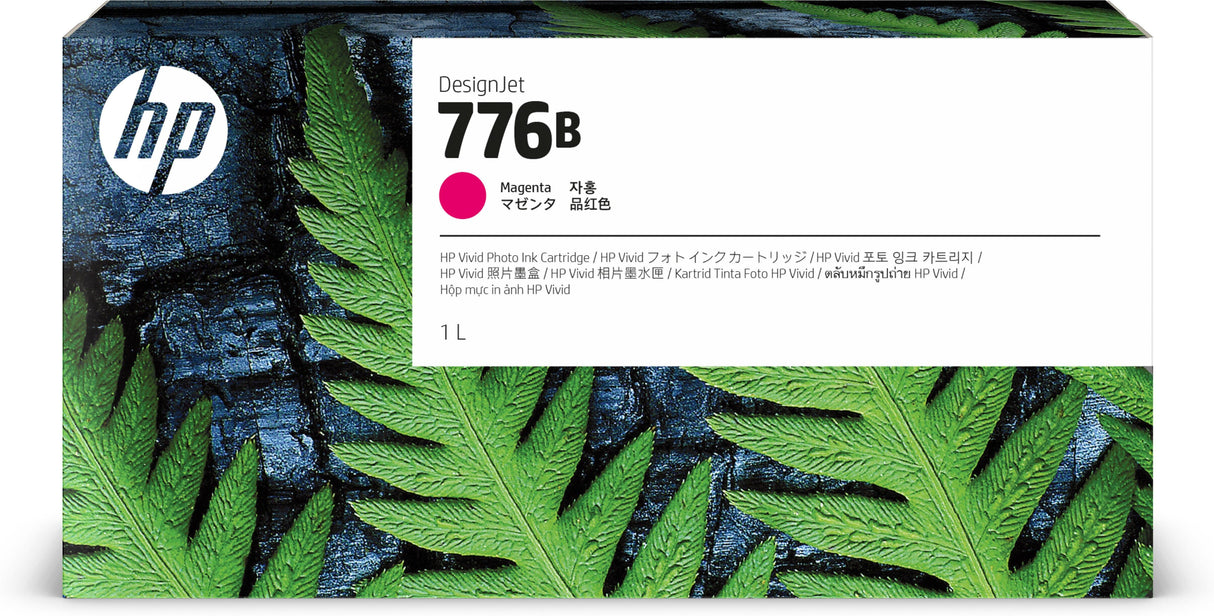 HP 776B 1-liter Magenta Ink Cartridge (1XB13A)