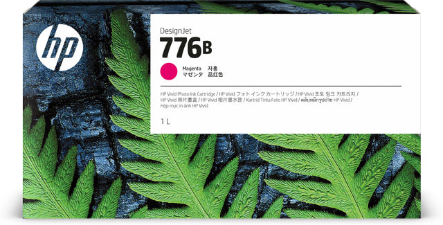 HP 776B 1-liter Magenta Ink Cartridge (1XB13A)