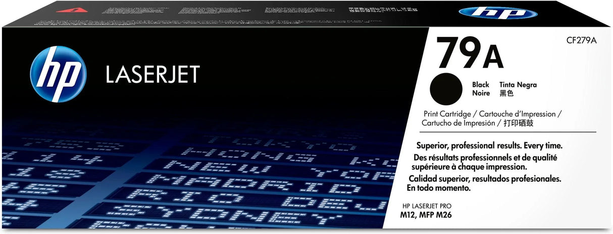 HP 79A Black Original LaserJet Toner Cartridge (CF279A)