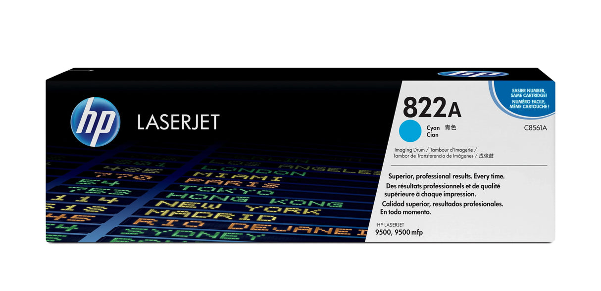 HP 822A Cyan LaserJet Imaging Drum | ~40000 pages (C8561A)