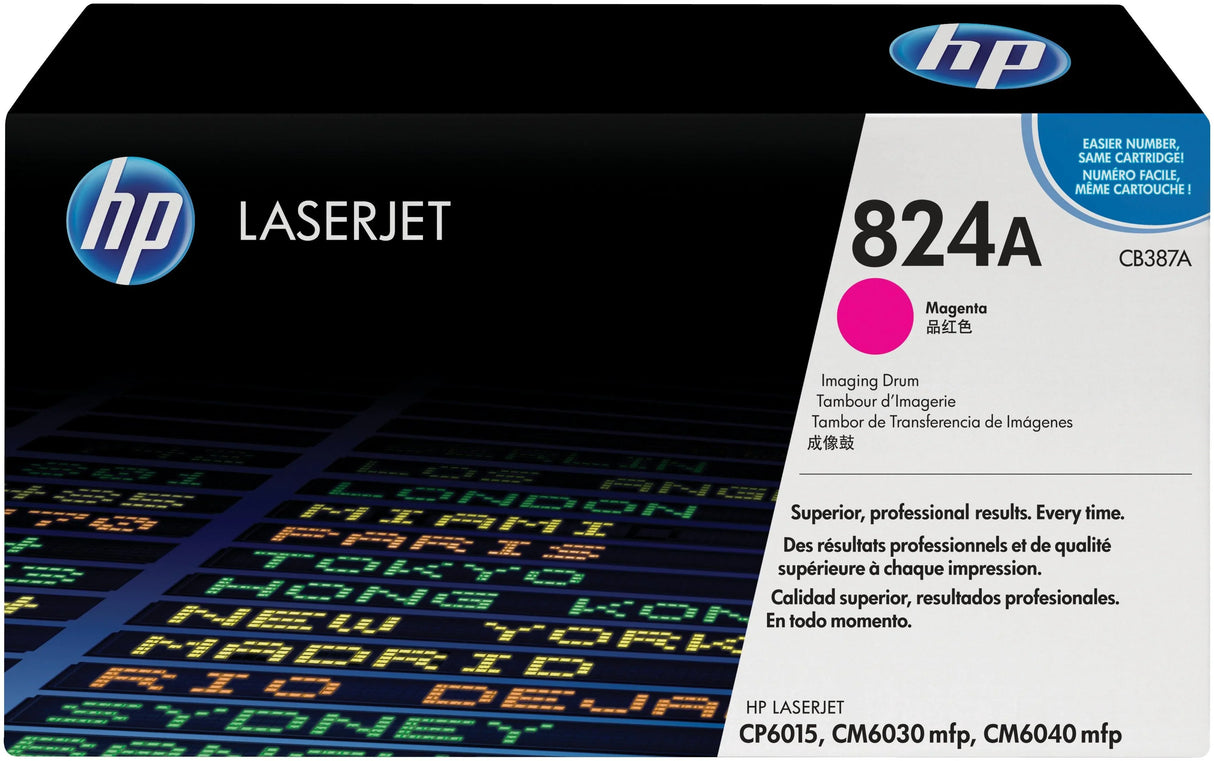 HP 824A Magenta LaserJet Image Drum (CB387A)