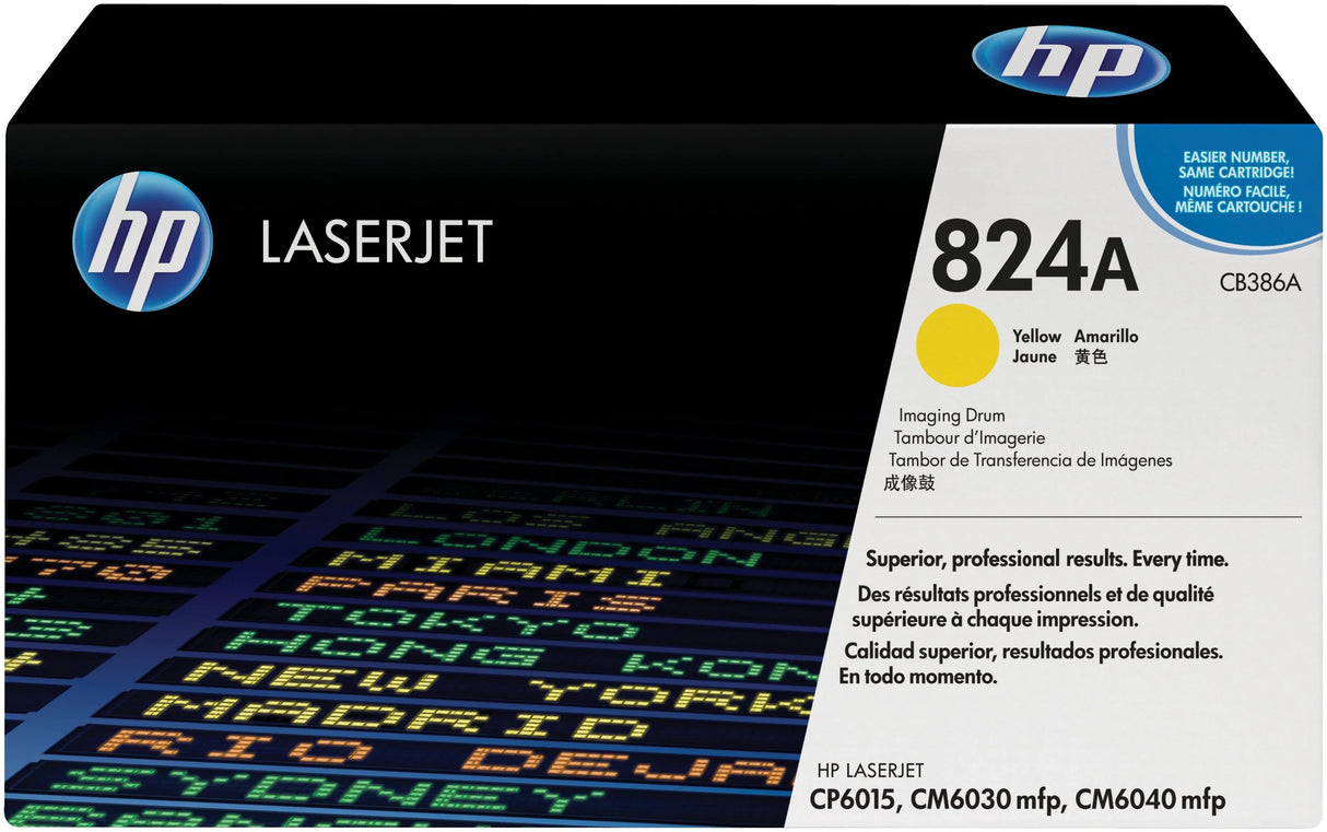 HP 824A Yellow LaserJet Image Drum (CB386A)