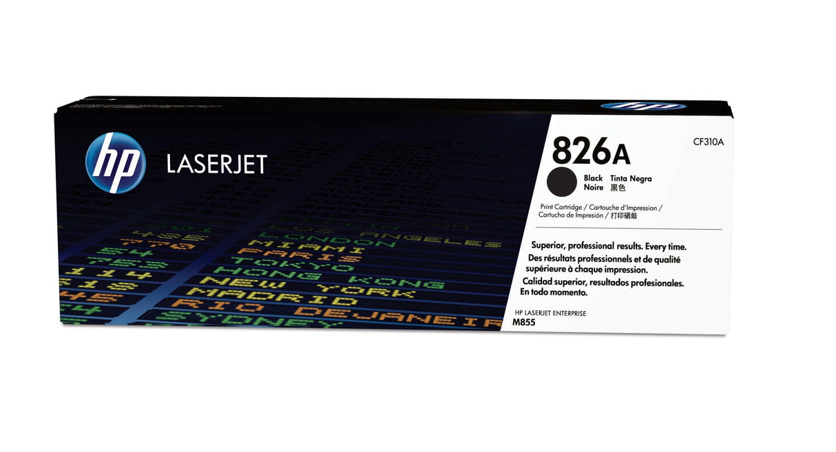 HP 826A Black Original LaserJet Toner Cartridge (CF310A)