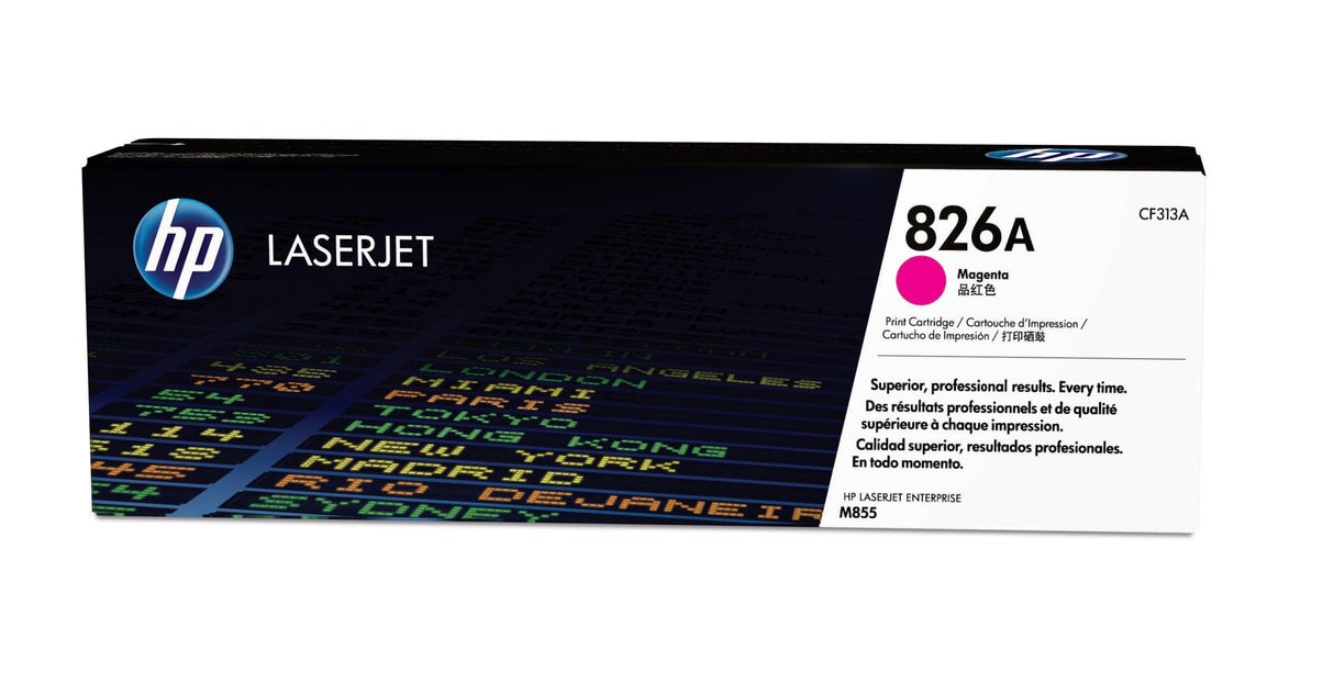 HP 826A Magenta Original LaserJet Toner Cartridge (CF313A)