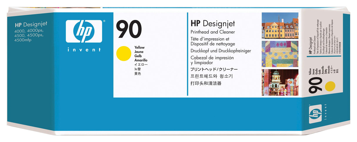 HP 90 Yellow Printhead and Printhead Cleaner (C5057A)