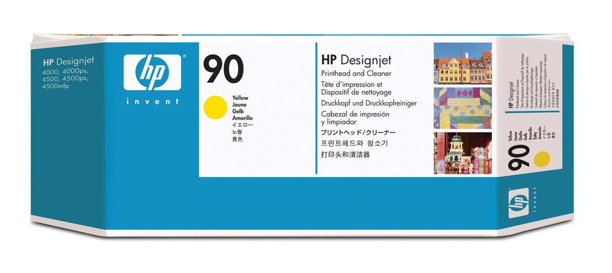 HP 90 Yellow Printhead and Printhead Cleaner (C5057A)