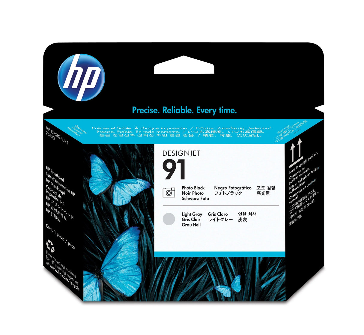 HP 91 Photo Black and Light Gray DesignJet Printhead (C9463A)