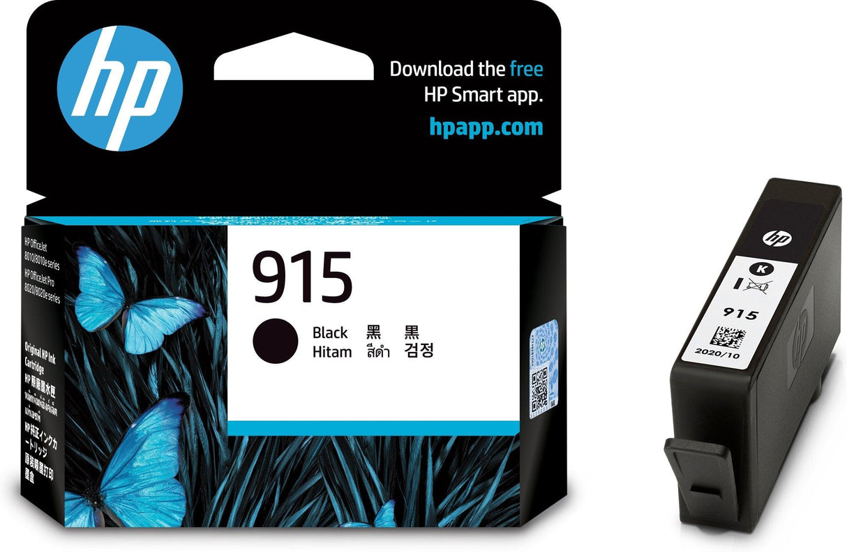 HP #915 Black Ink 3YM18AA - TechForGood