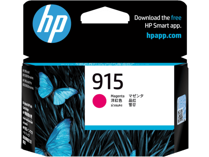 HP #915 Magenta Ink 3YM16AA - TechForGood