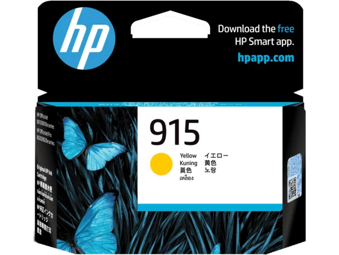 HP #915 Yellow Ink 3YM17AA - TechForGood
