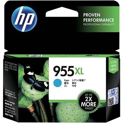 HP 955XL INK CARTRIDGE CYAN
