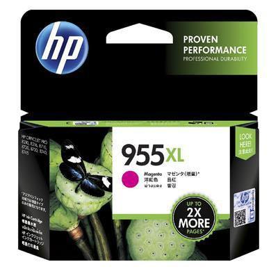 HP 955XL – Magenta Ink Cartridge – High-Yield Inkjet Cartridge for OfficeJet Printers