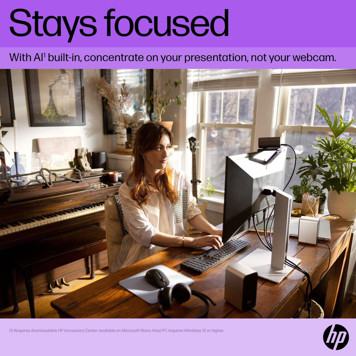 HP 965 4K Streaming Webcam (695J5AA)