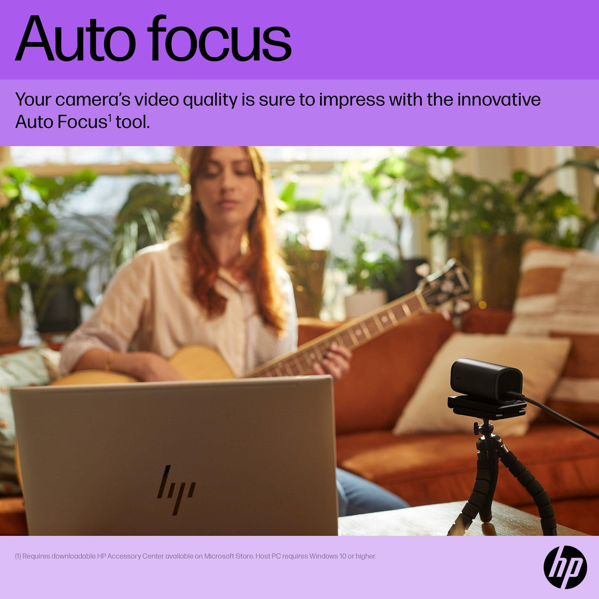 HP 965 4K Streaming Webcam (695J5AA)