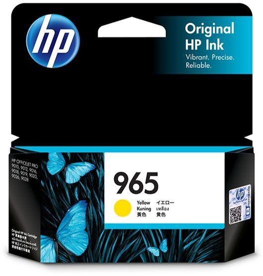 HP #965 Yellow Ink 3JA79AA - TechForGood