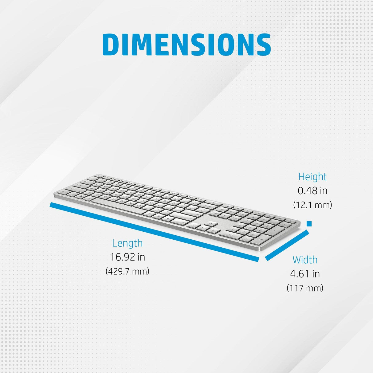 HP 970 Programmable Wireless Keyboard (3Z729AA)