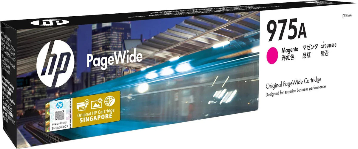 HP 975A – Magenta Toner Cartridge – High Yield for HP PageWide Printers