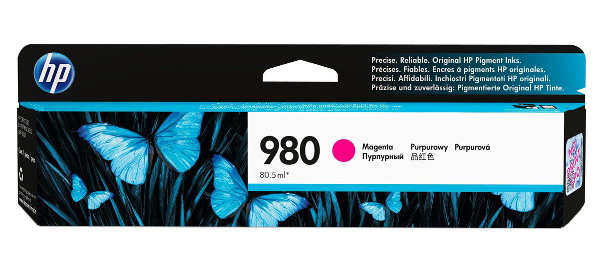 HP 980 Magenta Original Ink Cartridge (D8J08A)