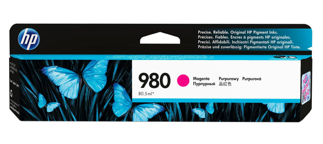 HP 980 Magenta Original Ink Cartridge (D8J08A)