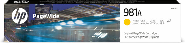 HP 981A Yellow Original PageWide Cartridge (J3M70A)