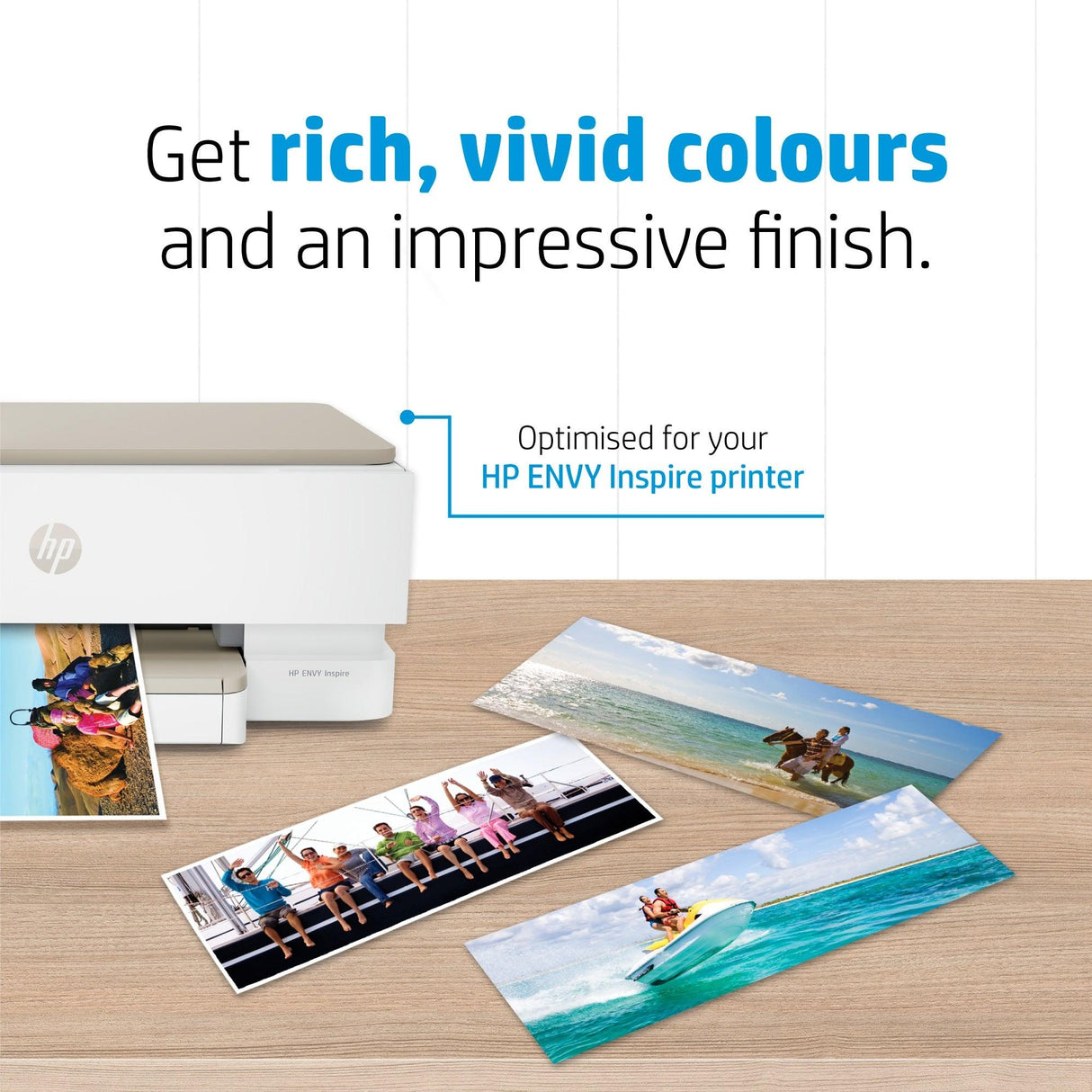 HP Advanced Photo Paper | Glossy | 65 lb | 4 x 12 in. (101 x 305 mm) | 10 sheets (49V51A)