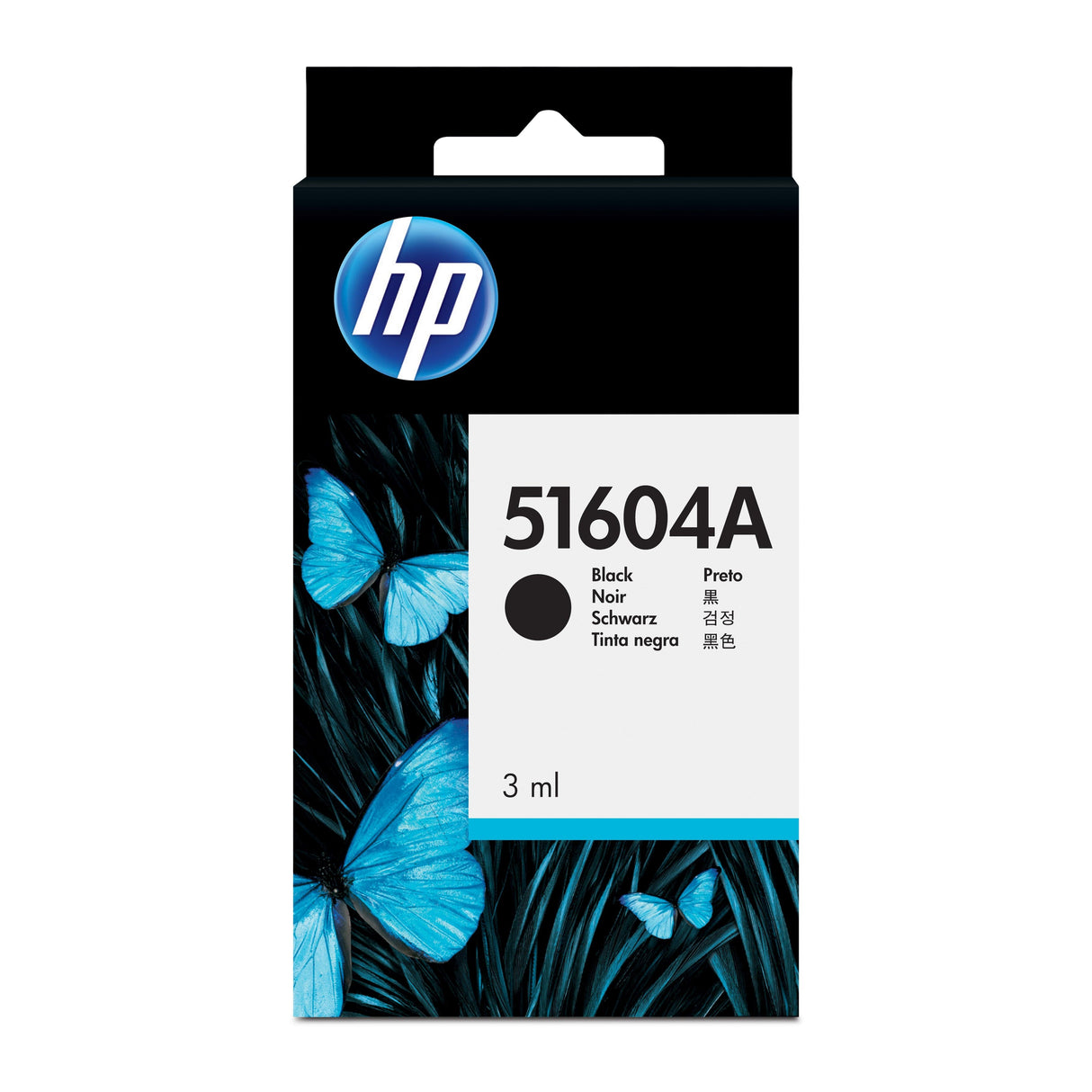 HP Black Plain Paper Print Cartridge (51604A)