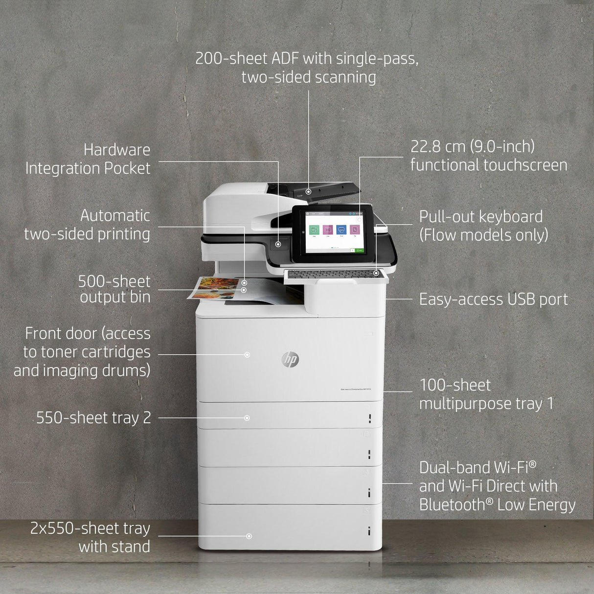 HP Color LaserJet Enterprise Flow MFP M776z