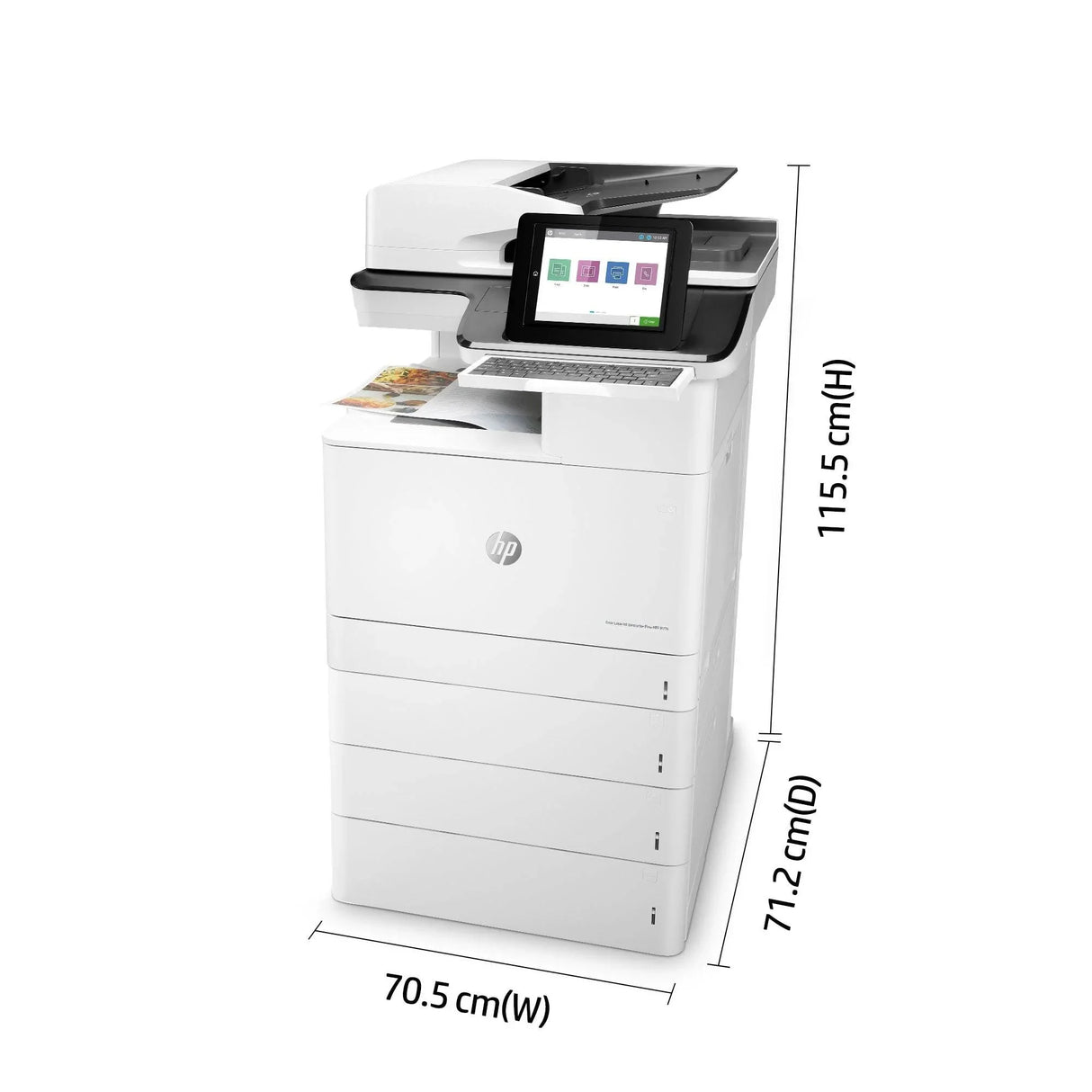 HP COLOR LASERJET ENTERPRISE FLOW MFP M776z – Print / Scan / Copy / Fax / Laser / Colour – High-Speed Colour Laser MFP