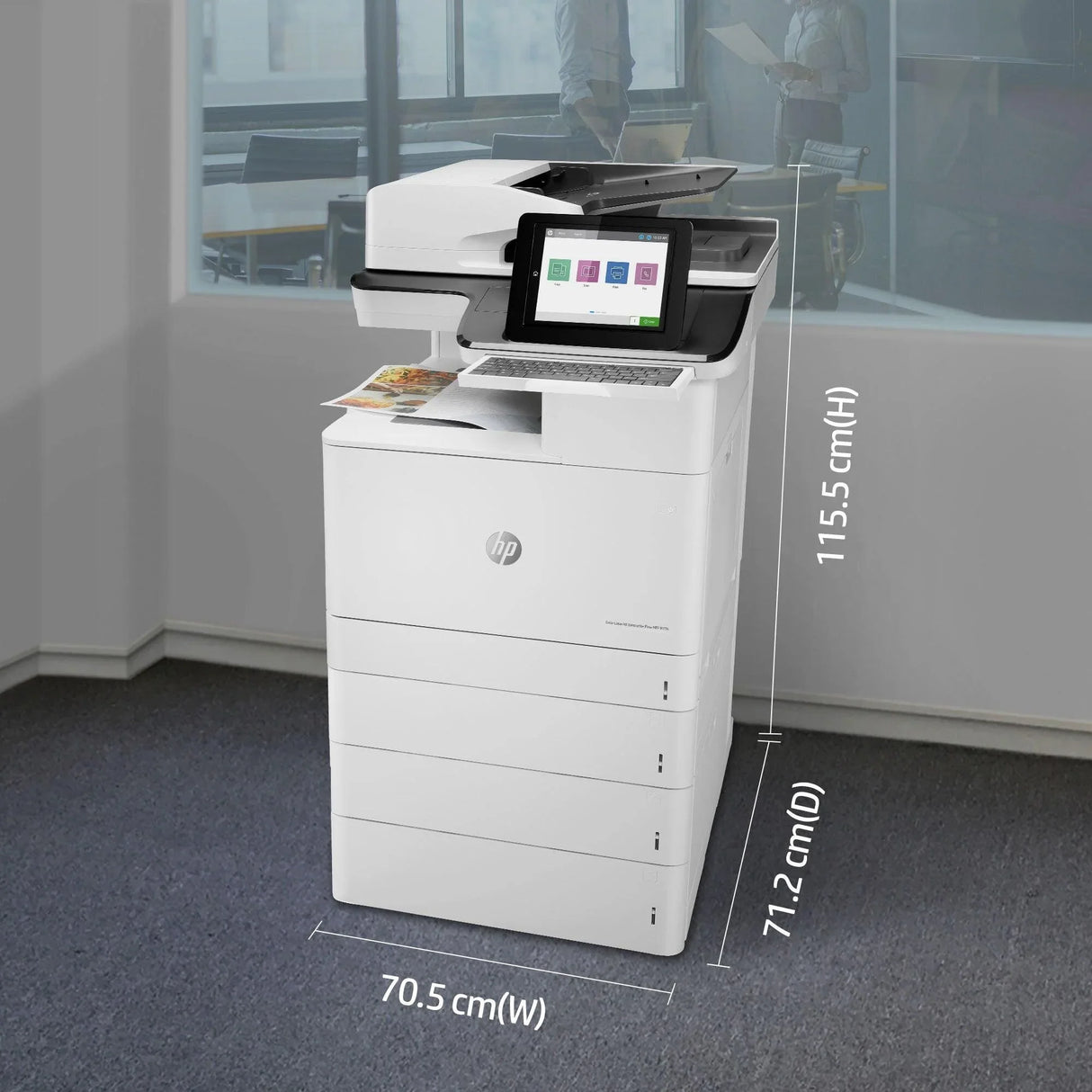 HP COLOR LASERJET ENTERPRISE FLOW MFP M776z – Print / Scan / Copy / Fax / Laser / Colour – High-Speed Colour Laser MFP