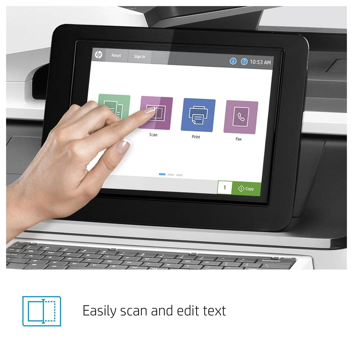 HP COLOR LASERJET ENTERPRISE FLOW MFP M776z – Print / Scan / Copy / Fax / Laser / Colour – High-Speed Colour Laser MFP