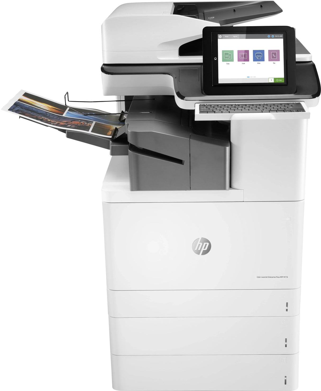 HP COLOR LASERJET ENTERPRISE FLOW MFP M776ZS – Print / Scan / Copy / Fax / Laser / Colour – High Speed Duplex MFP