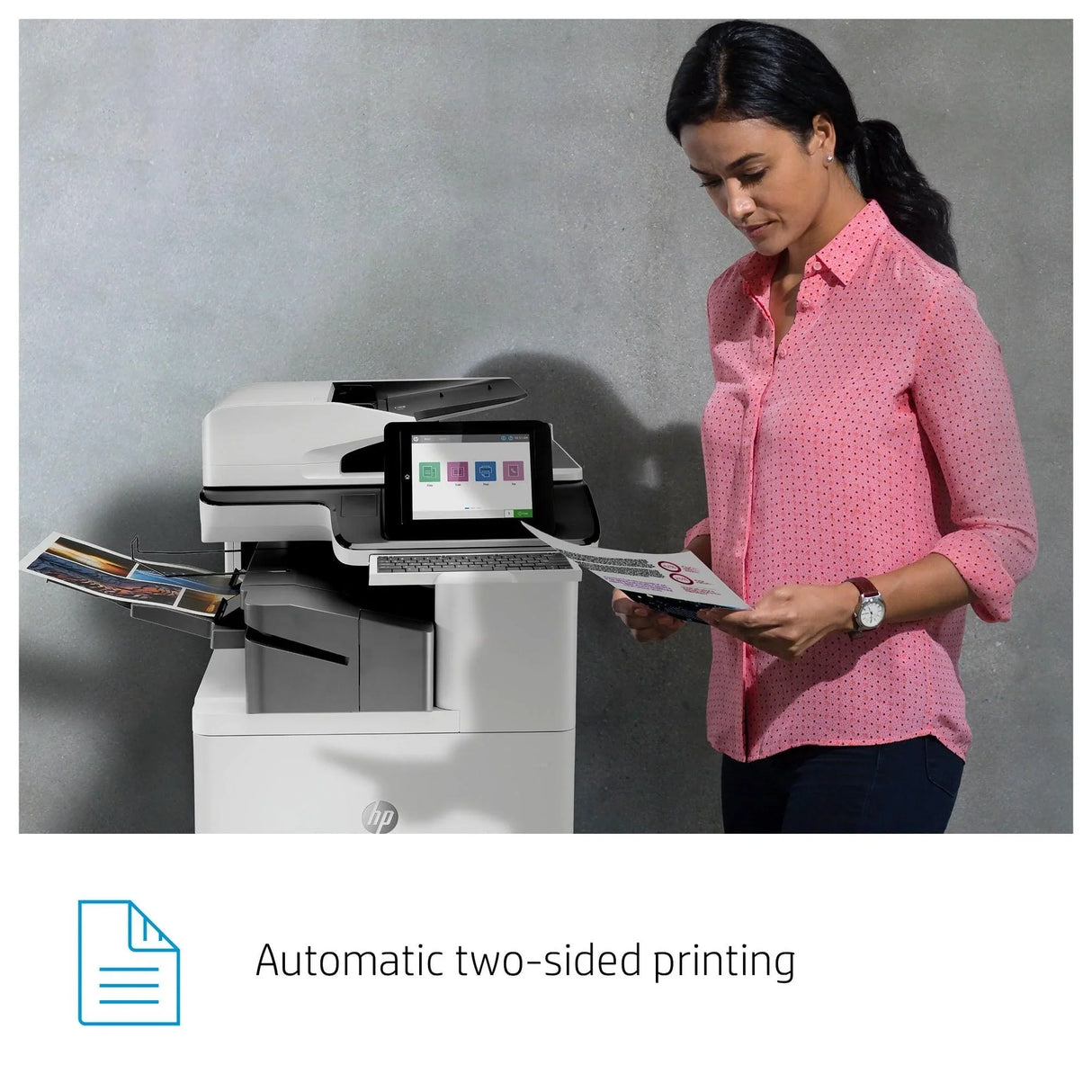 HP COLOR LASERJET ENTERPRISE FLOW MFP M776ZS – Print / Scan / Copy / Fax / Laser / Colour – High Speed Duplex MFP