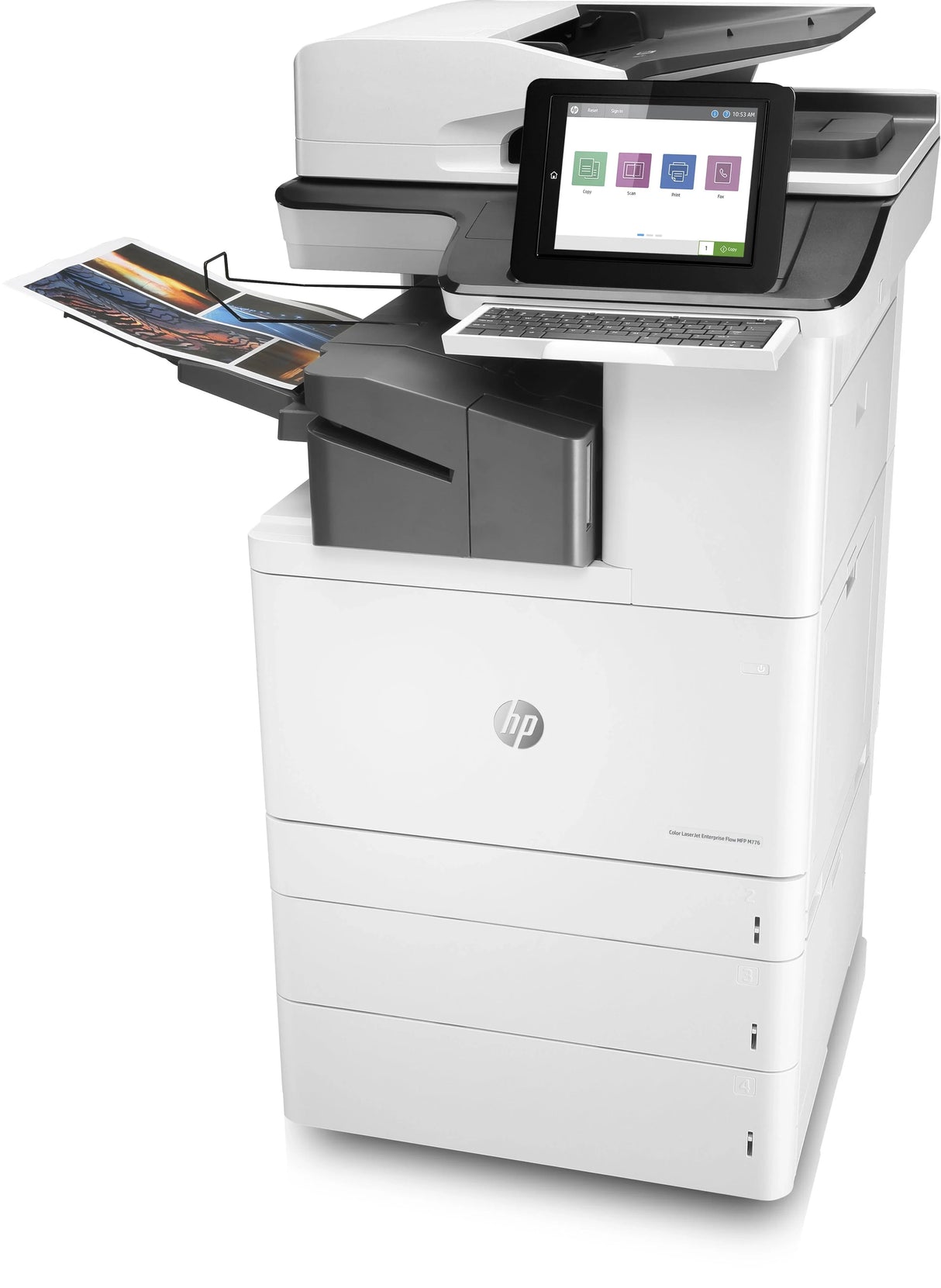 HP COLOR LASERJET ENTERPRISE FLOW MFP M776ZS – Print / Scan / Copy / Fax / Laser / Colour – High Speed Duplex MFP