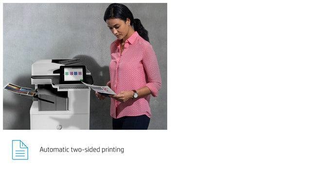 HP COLOR LASERJET ENTERPRISE FLOW MFP M776ZS – Print / Scan / Copy / Fax / Laser / Colour – High Speed Duplex MFP