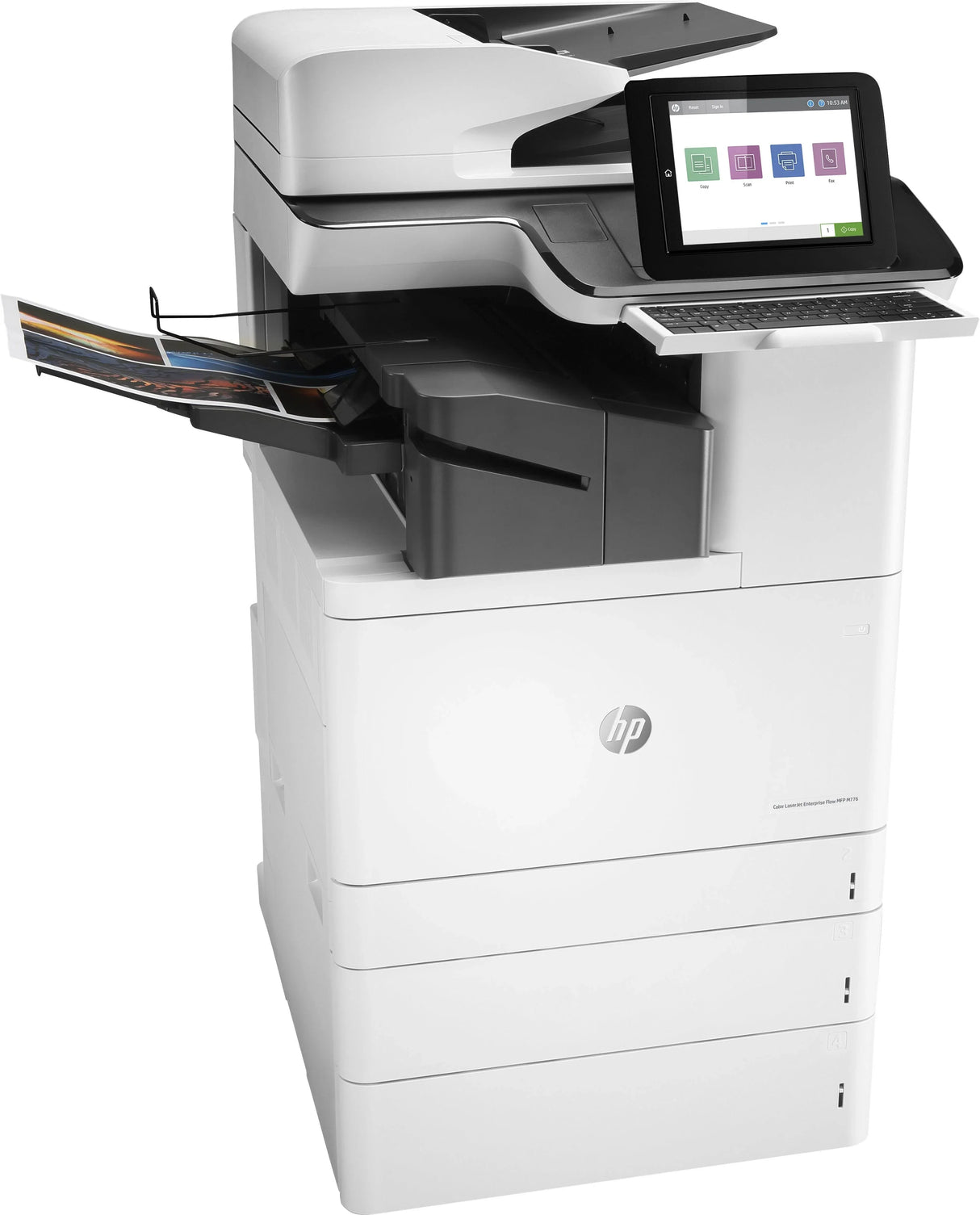 HP COLOR LASERJET ENTERPRISE FLOW MFP M776ZS – Print / Scan / Copy / Fax / Laser / Colour – High Speed Duplex MFP