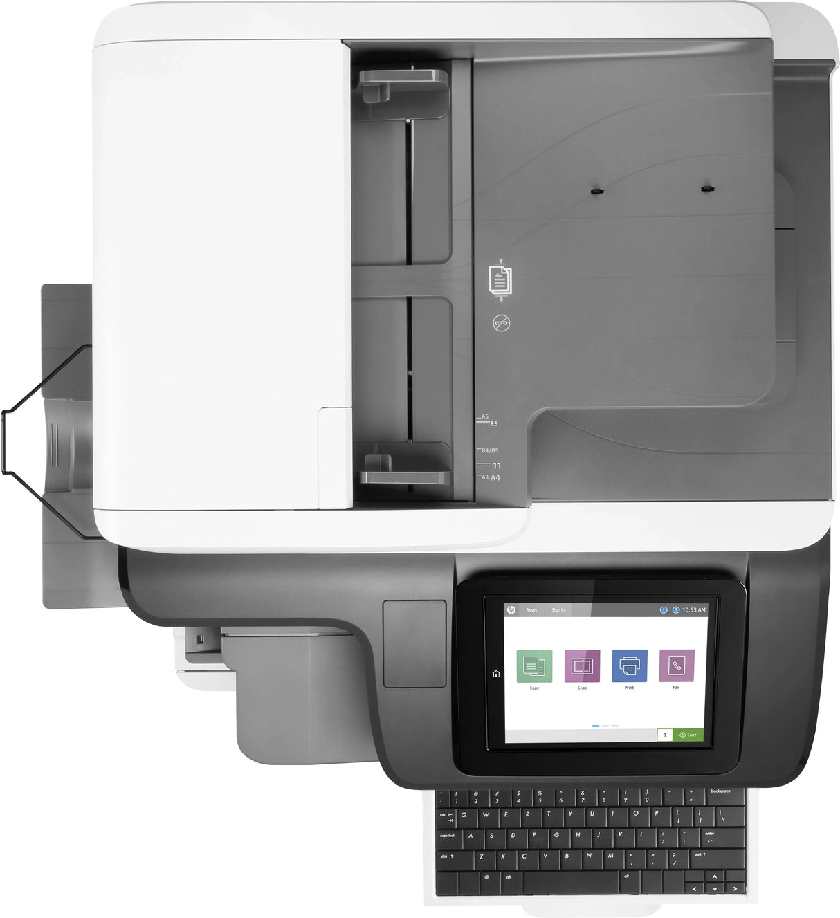 HP COLOR LASERJET ENTERPRISE FLOW MFP M776ZS – Print / Scan / Copy / Fax / Laser / Colour – High Speed Duplex MFP