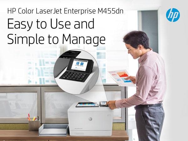 HP Color LaserJet Enterprise M455dn