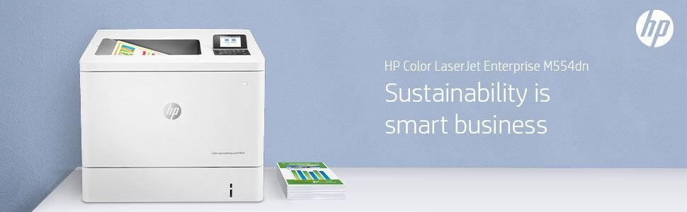 HP Color LaserJet Enterprise M554dn Printer