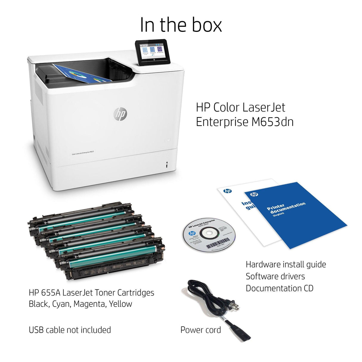 HP Color LaserJet Enterprise M653dn (J8A04A)