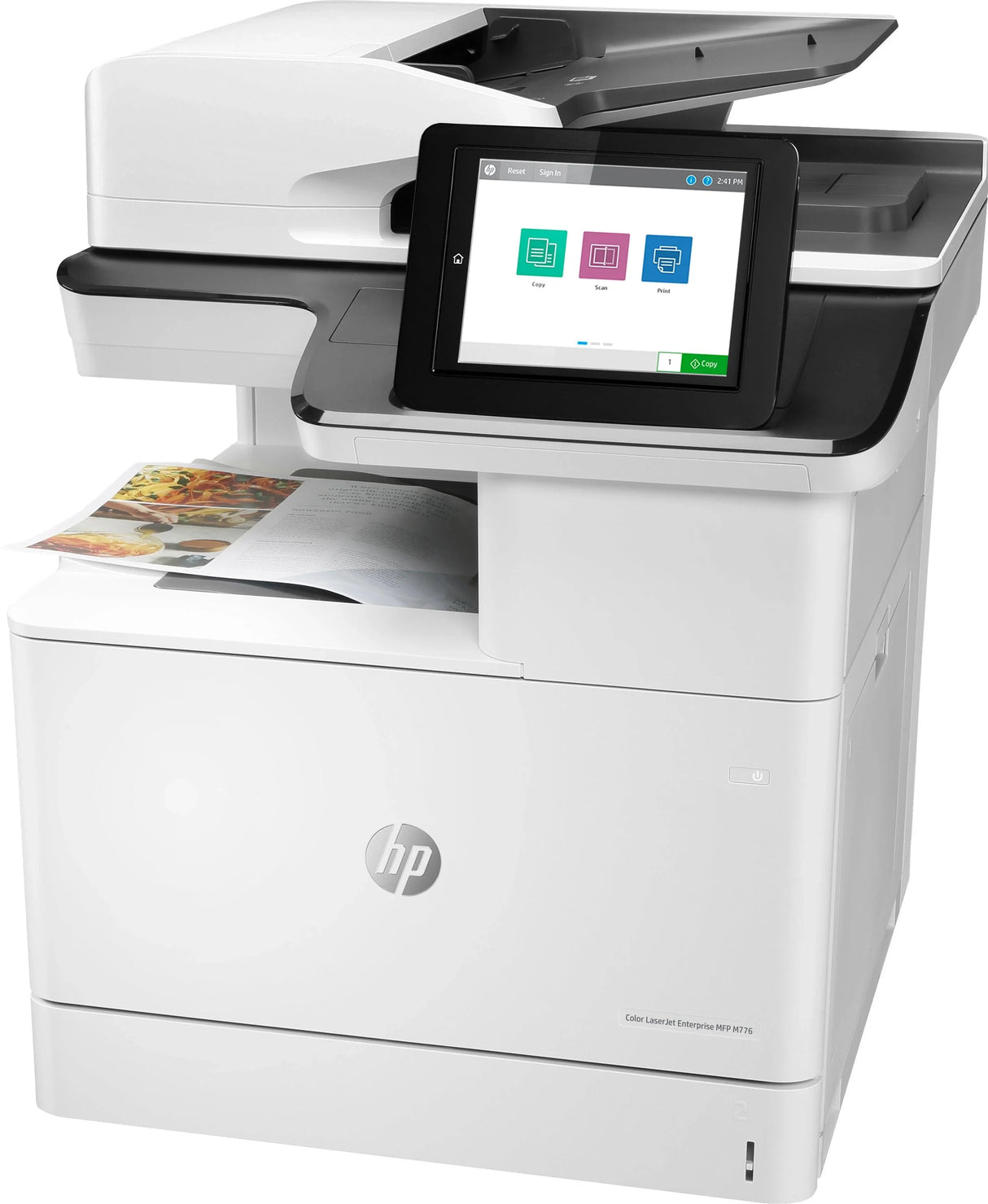 HP COLOR LASERJET ENTERPRISE MFP M776dn – Print / Scan / Copy / Fax / Laser / Colour – High Speed Duplex MFP