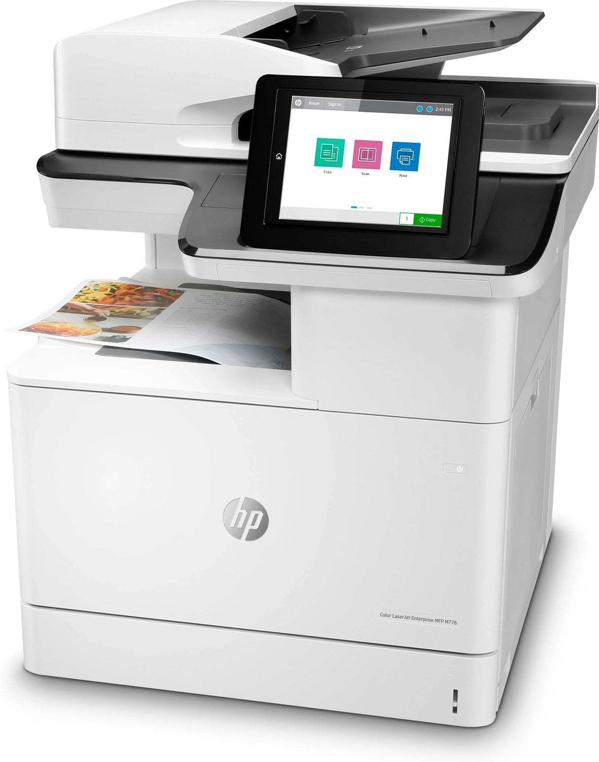 HP COLOR LASERJET ENTERPRISE MFP M776dn – Print / Scan / Copy / Fax / Laser / Colour – High Speed Duplex MFP