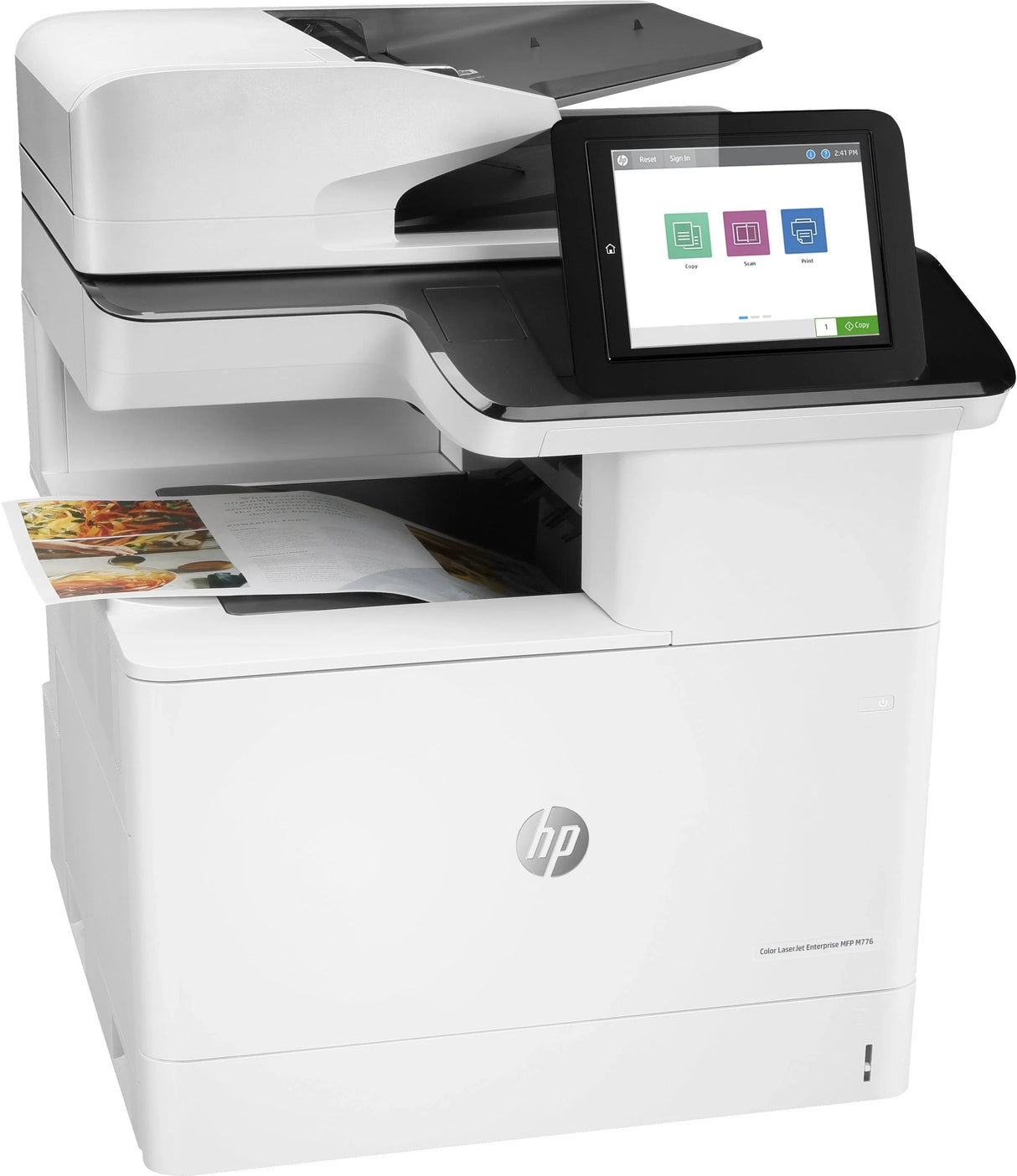 HP COLOR LASERJET ENTERPRISE MFP M776dn – Print / Scan / Copy / Fax / Laser / Colour – High Speed Duplex MFP