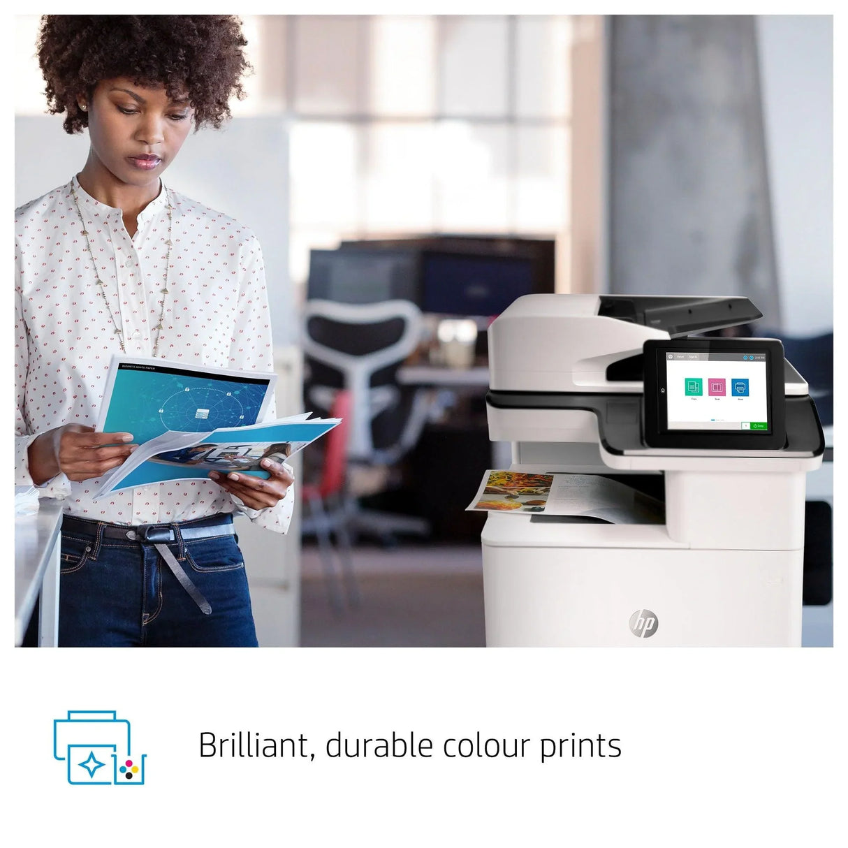 HP COLOR LASERJET ENTERPRISE MFP M776dn – Print / Scan / Copy / Fax / Laser / Colour – High Speed Duplex MFP
