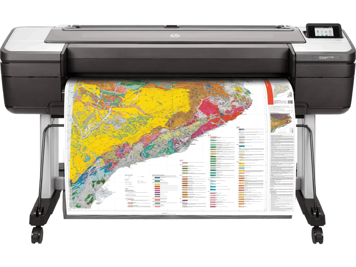 HP DesignJet T1700 Dual Roll Printer series + 4 Years Warranty