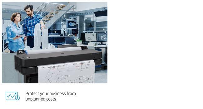 HP DesignJet Z6dr 44-in PostScript Printer with V-Trimmer (T8W18A)