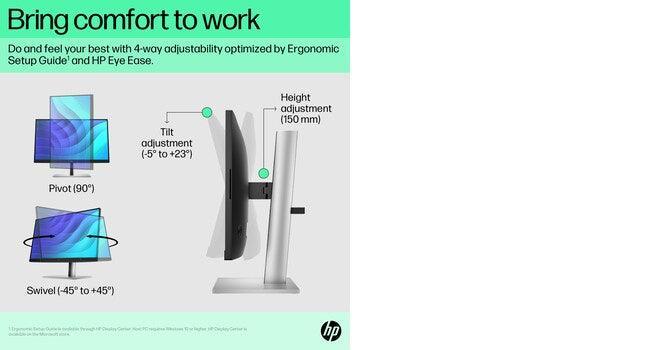 HP E22 Monitor – 21.5" / Full HD / IPS / 60Hz – Business Monitor