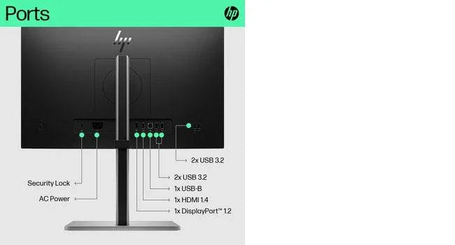 HP E22 Monitor – 21.5" / Full HD / IPS / 60Hz – Business Monitor